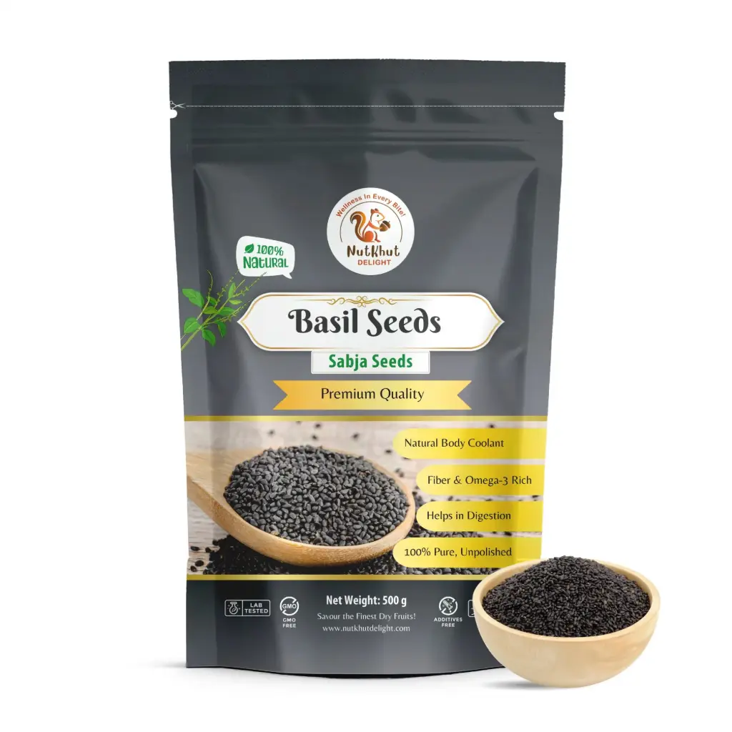 Basil Seeds (Sabja) 500 G